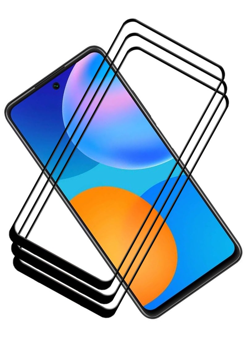 ACLIX 3 Pieces Antistatic ESD Dustproof Premium Quality High Definition Tempered Glass Screen Protector Designed For Huawei Y7a - Image 1