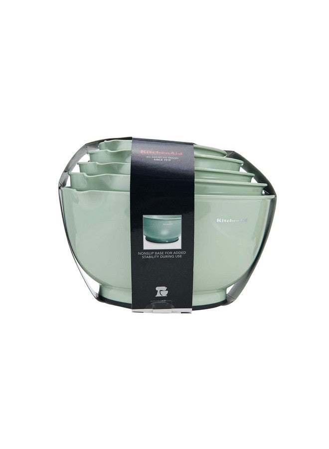 كيتشن إيد - KE178OSPIA أوعية خلط كيتشن إيد الكلاسيكية، مجموعة من 5 قطع، فستق - Image 4
