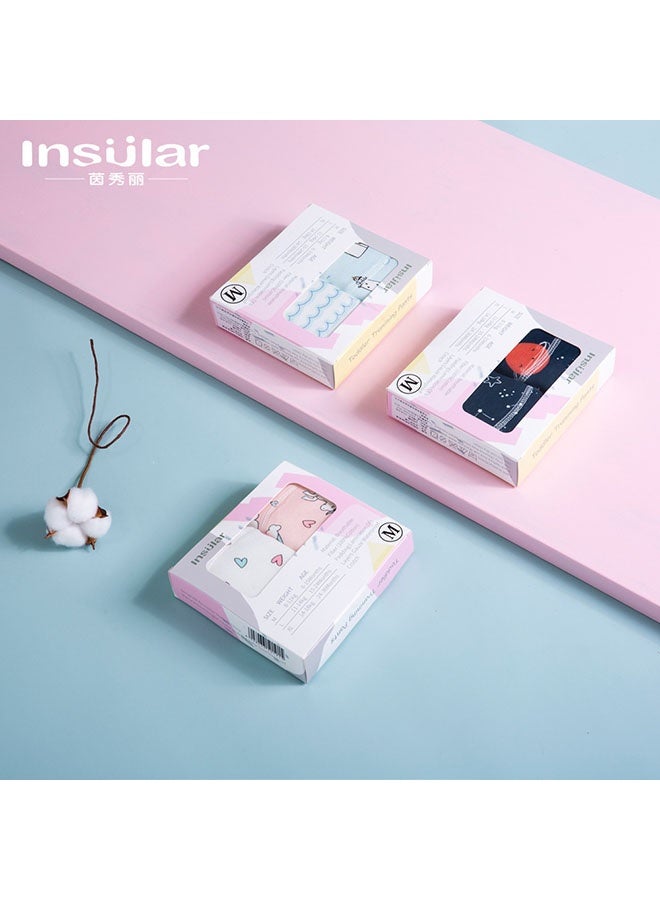 انسولار سروال تدريب قطني من قطعتين للأطفال، مقاس كبير، من 11 إلى 14 كجم، 6 طبقات، ملابس داخلية قابلة للتهوية والغسل، سروال قابل للسحب، تدريب على استخدام الحمام، تدريب الطفل، مانع للتسرب، ماص، للأطفال الصغار - Image 4