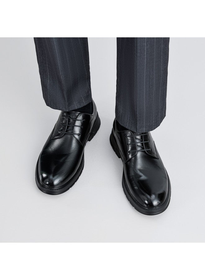 AOKANG Business Formal Leather Shoes For Men, 2026 Spring New Arrival Office Work Genuine Leather Derby Shoes - Image 3