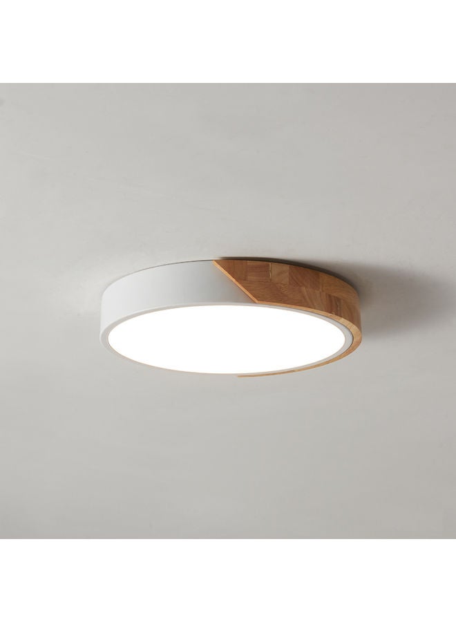 Loquat LED Ceiling Light White 300x50mm - Image 5
