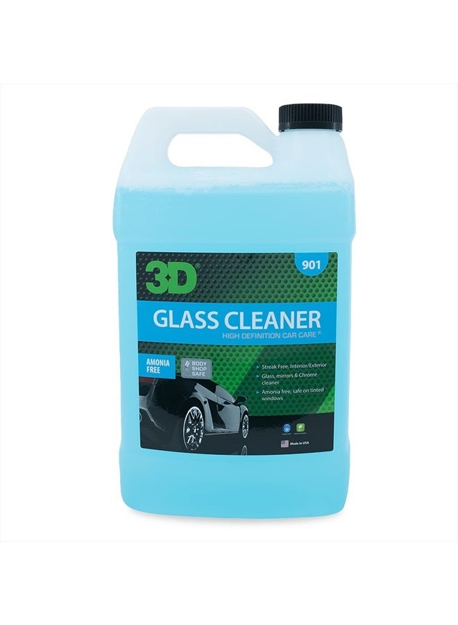 3D Glass Cleaner - Ready to Use, Tint Safe, Streak Free Glass Cleaner - Gallon  - Image 1