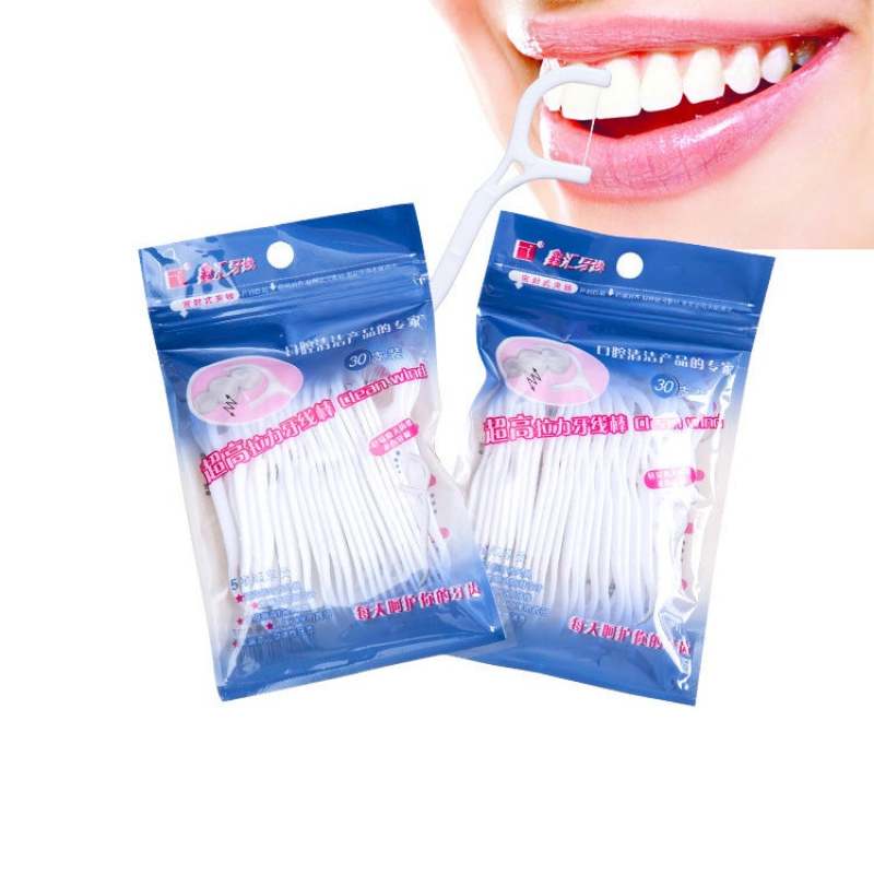 Dental Floss Sticks Ultra-High Tension Floss Food-Grade ABS - Smooth Glide Interdental Cleaners for Tight Teeth Everyday Oral Care - Image 2