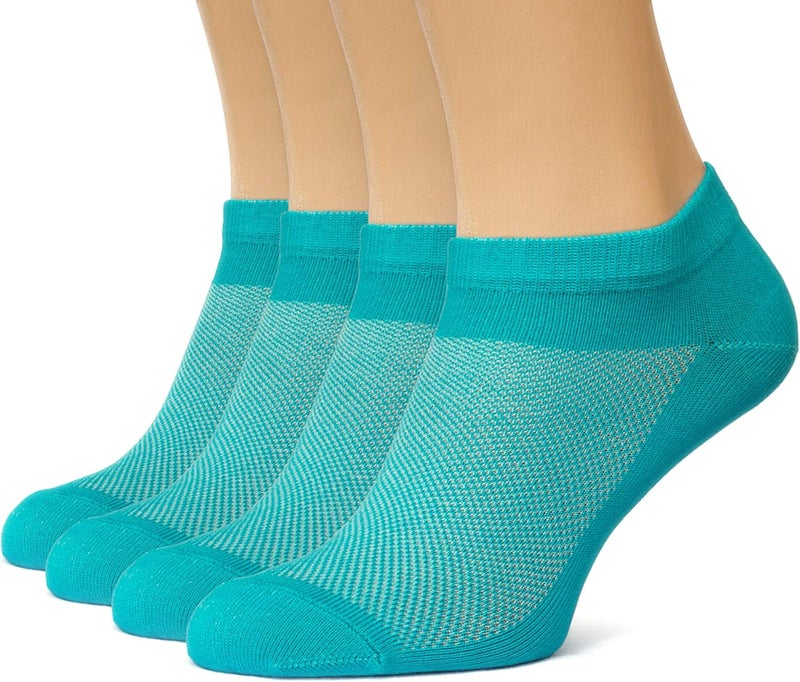 Duna Womens Socks, Ultra Thin Breathable Cotton Ankle Socks for Women, Athletic Running Low Cut No Show - Image 1