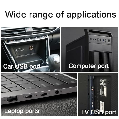Gavemi USB Port Caps, Silicone Anti Dust Cover Port Protection Plug for USB Type-C, 3.5mm Headphone, USB HDMI Port Total 20pcs - Image 5