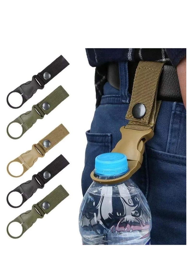 بلان A حزام تعليق منسوج قوي من جدة لزجاجة المياه أو حزام الشمس أو حقيبة الظهر، حامل حزام مبتكر للمغامرات الخارجية مثل التخييم والتنزه سيرًا على الأقدام، (2) - Image 1