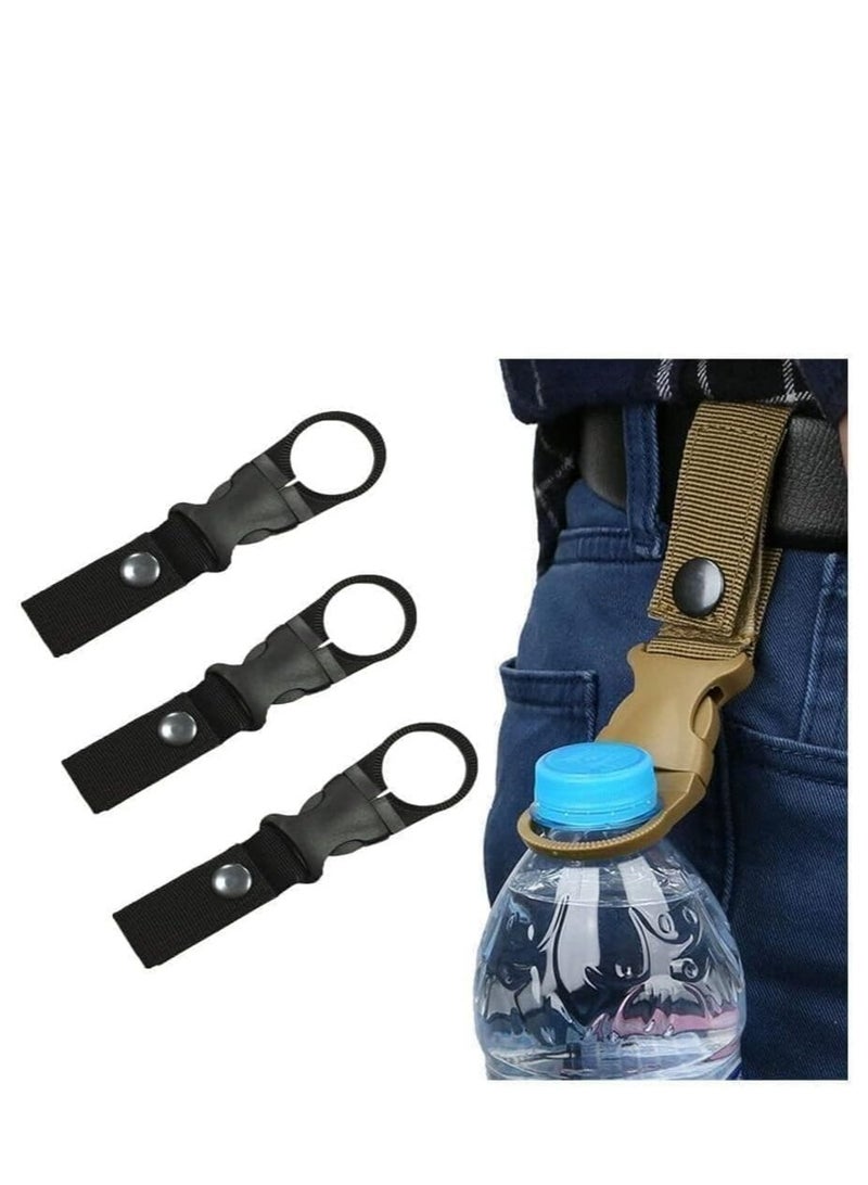 بلان A حزام تعليق منسوج قوي من جدة لزجاجة المياه أو حزام الشمس أو حقيبة الظهر، حامل حزام مبتكر للمغامرات الخارجية مثل التخييم والتنزه سيرًا على الأقدام، (2) - Image 3