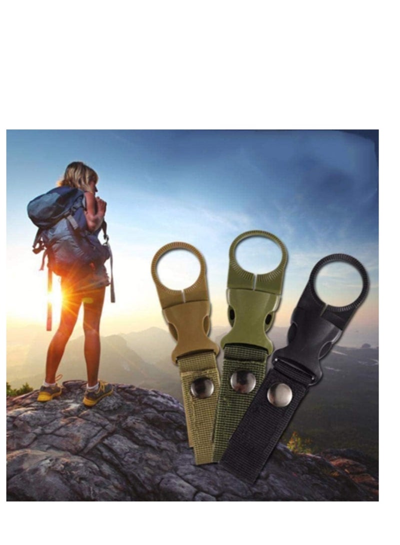 بلان A حزام تعليق منسوج قوي من جدة لزجاجة المياه أو حزام الشمس أو حقيبة الظهر، حامل حزام مبتكر للمغامرات الخارجية مثل التخييم والتنزه سيرًا على الأقدام، (2) - Image 5