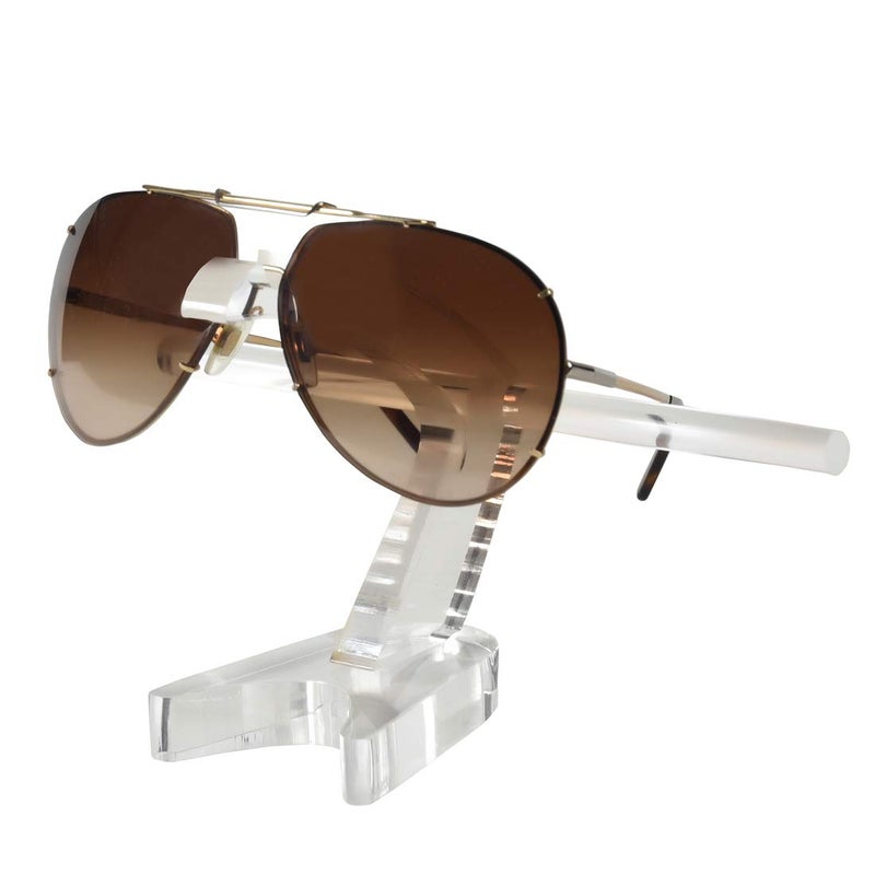 Vivid VividVisionInt® Acrylic Glasses Storage/Glasses Stand/Glasses Holde/ Display Stand Table Ornaments for Eyewear Frames, Specs, Reading Glasses, Sunglasses, Goggles and Eyeglasses, Natural (DSF-04)  - Image 1