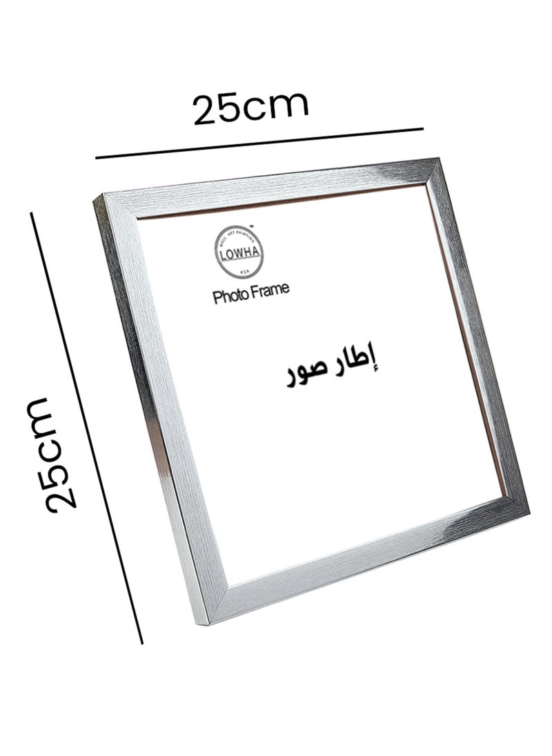 لوحة إطار صور مع قاعدة تثبيت للطاولة أو الجدار لاستخدام الصور في لوحة مربعة  - Image 4