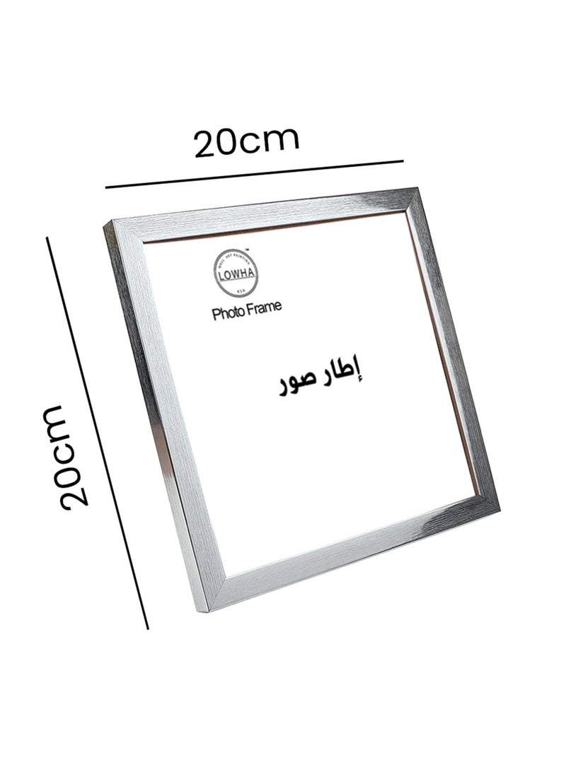 لوحة إطار صور مع قاعدة تثبيت للطاولة أو الجدار لاستخدام الصور في لوحة مربعة  - Image 5
