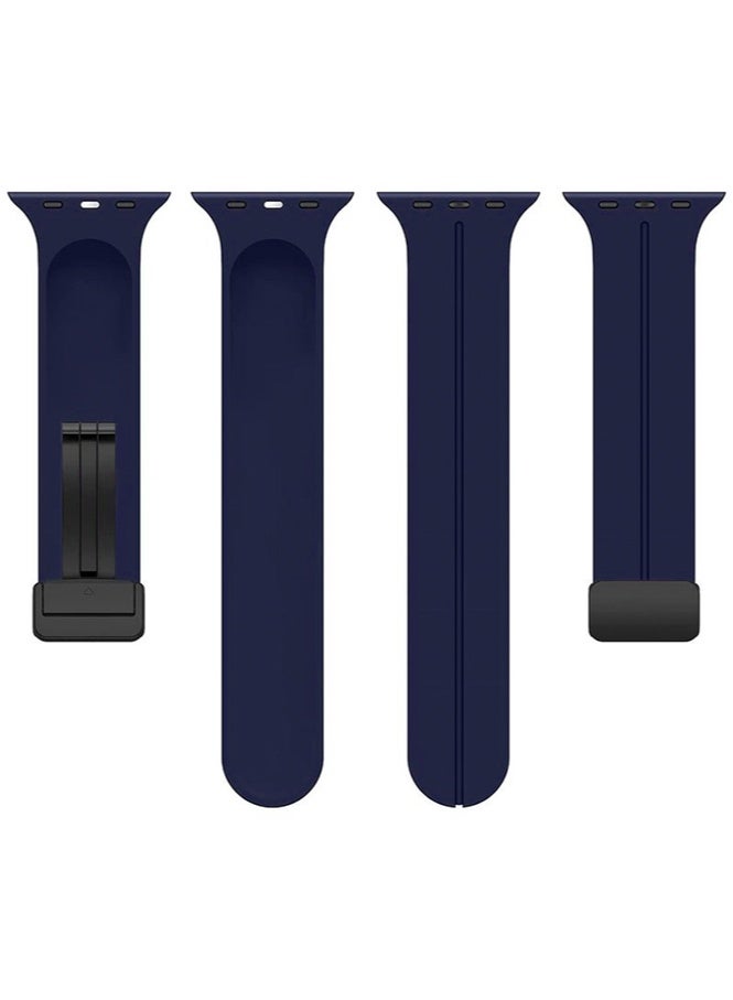 HL-Tech Magnetic for Apple Watch Compatible with Apple Watch Bands 44mm 45mm 46mm 49mm 42mm for Women Men, iWatch Wrist Straps for Ultra 3 2, Se, Series 11 10 9 8 7 - Image 3