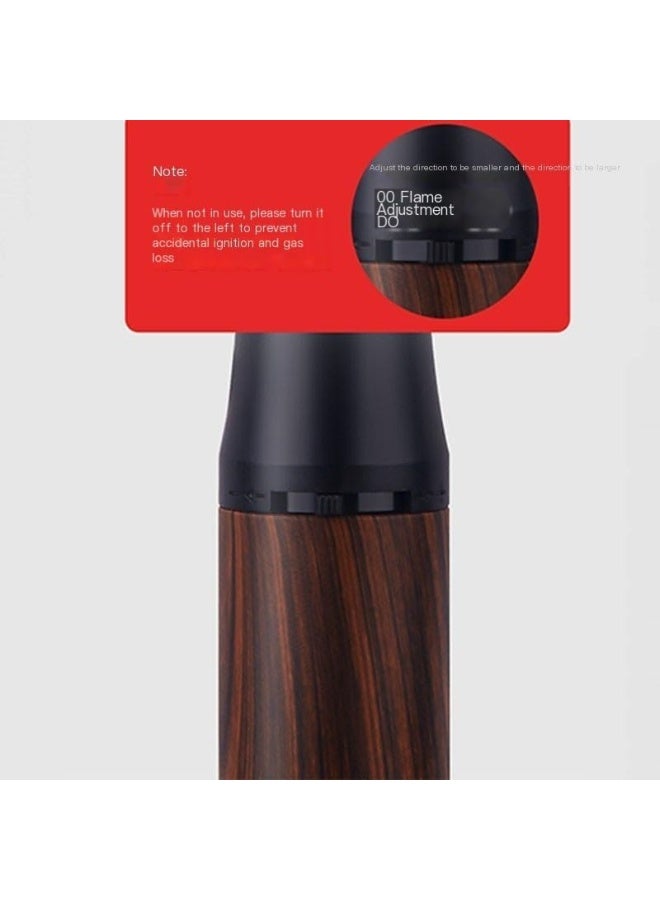 BlueFire Rechargeable Windproof Jet Flame Lighter with 360° Bendable Neck - Long Refillable Butane Torch for Candles, BBQ, Fireplace, Cooking & Outdoor Use - Image 3