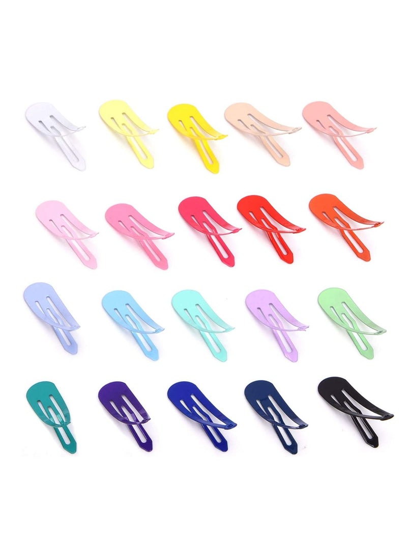 MARGOUN 150Pcs Snap Hair Clip Metal Non Slip Multicolor Hair Barrette Girls Women Hair Accessories - Image 2