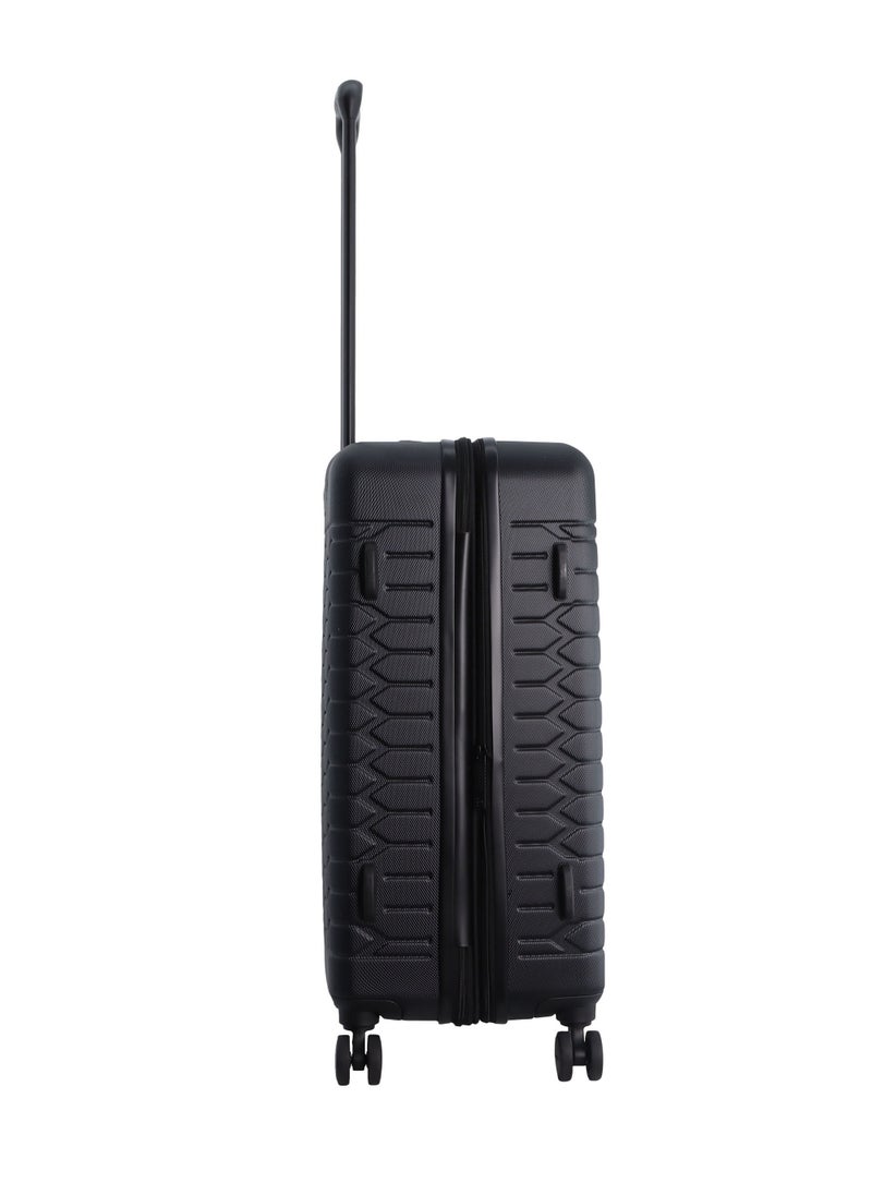 Discovery Reptile ABS Hardshell Medium Check-In Luggage Black, Durable Lightweight Expandable Suitcase, 4 Double Wheel With TSA Lock Trolley Bag (24 Inch). - pzsku/ZEBFA76E67894AF80BCC5Z/45/_/1720610724/edd9c740-ef2b-4732-91e8-ce914565bb6f