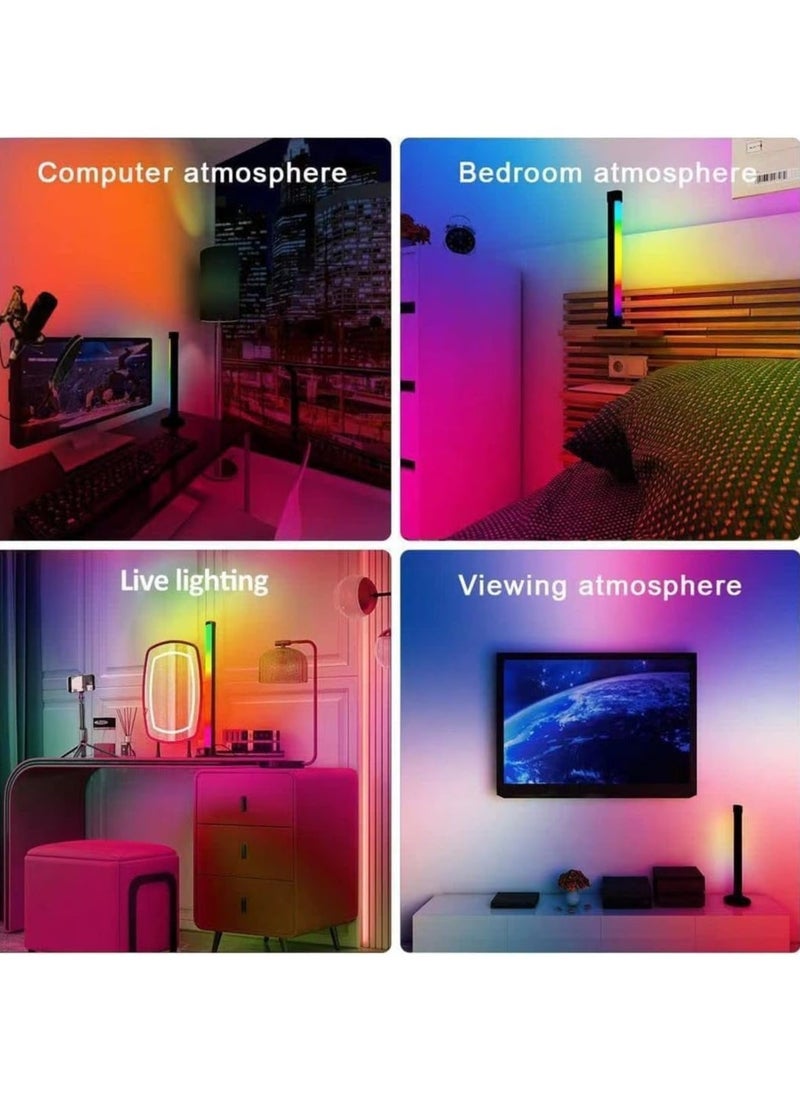 TIGER NEW Smart RGB LED Light Bars – Ambient Lighting, Bluetooth Monitor Flow Light Bars with APP Control, Color Changing Gaming Light Bar for TV, Room Decoration, Movie, PC Setup - Image 5