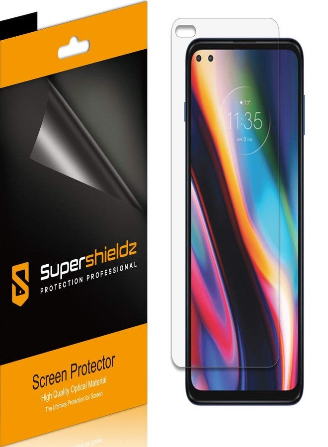 سوبر شيلدز واقي شاشة Supershieldz (عبوة من 6 قطع) مصمم خصيصًا لهاتف موتورولا (موتو جي 5 جي بلس)، واقي شاشة شفاف عالي الوضوح (PET) - Image 1