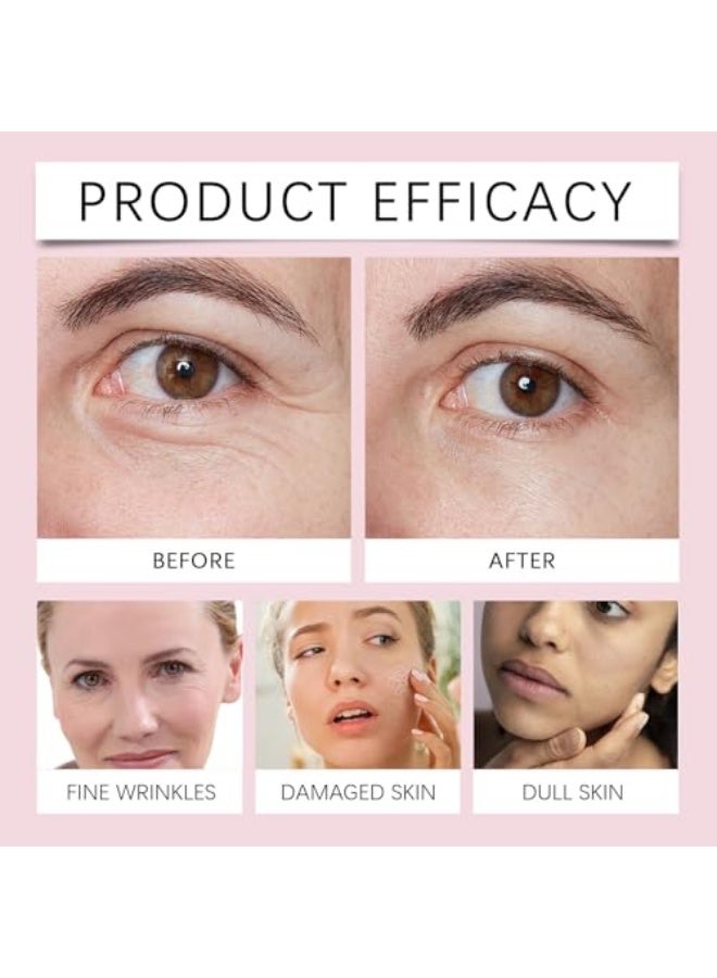 Polypeptide Collagen Elastic Essence Cream, Micro-Molecular Collagen Anti-Wrinkle Lotion, Anti-Wrinkles Lifting and Firming Essence, Moistening Firming Up Cream for Face, Tightening Sagging Skin (2) - Image 2
