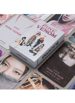 بطاقات بلاكبينك "Pink Venom" لومو 55 قطعة