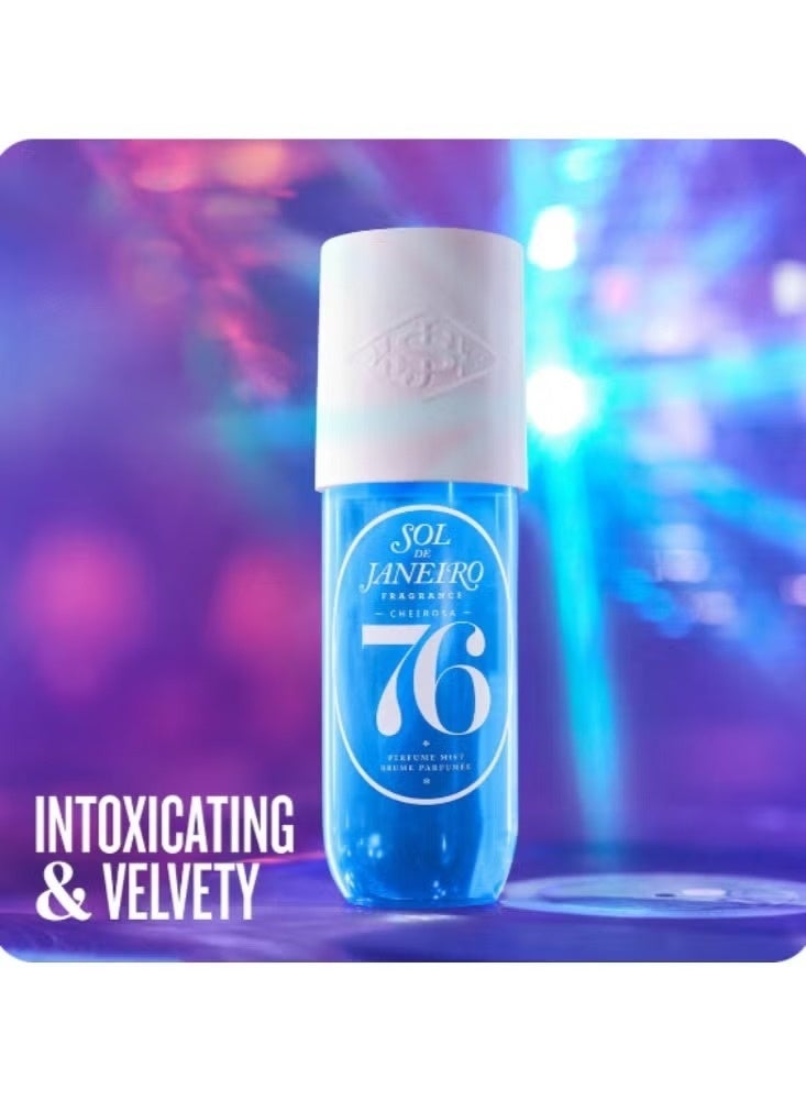 sol de jainero Brazilian Crush Cheirosa 76 Hair & Body Fragrance Mist – 90mL/3.0 fl oz | Warm, Tropical Scent with Floral & Gourmand Notes | Long-Lasting, Vegan & Cruelty-Free Fragrance - Image 2