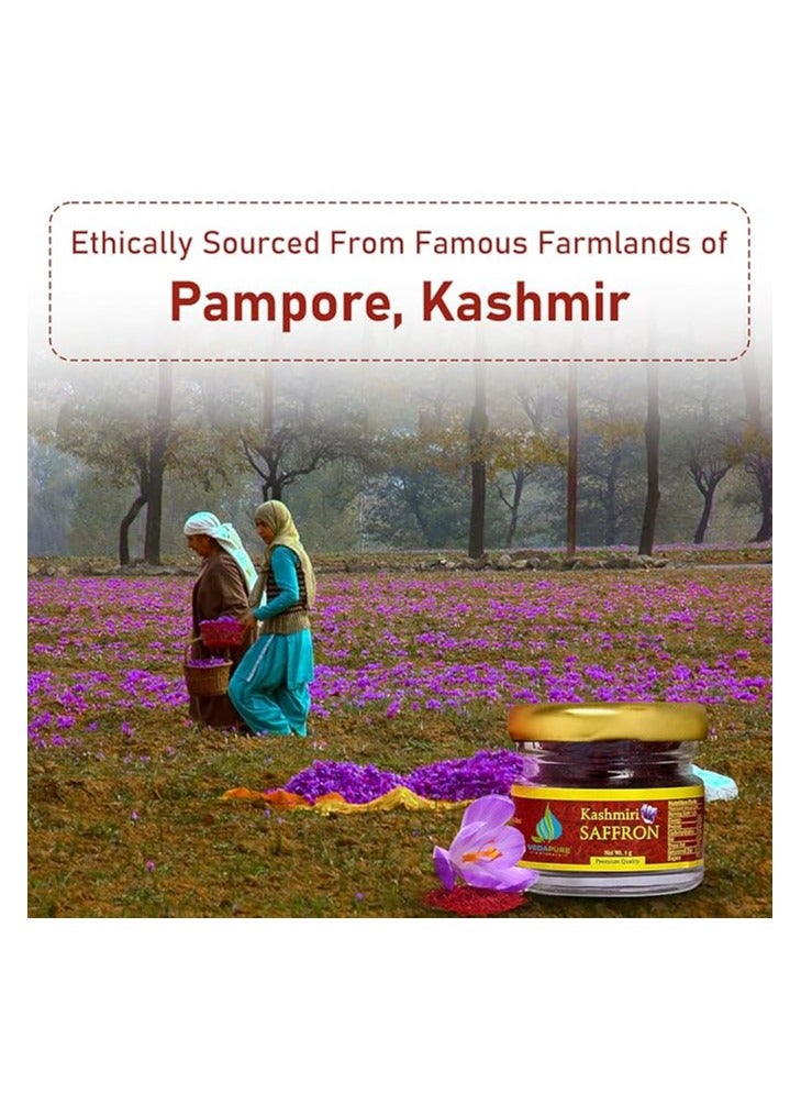 VEDAPURE Original Kashmiri Saffron - Image 5