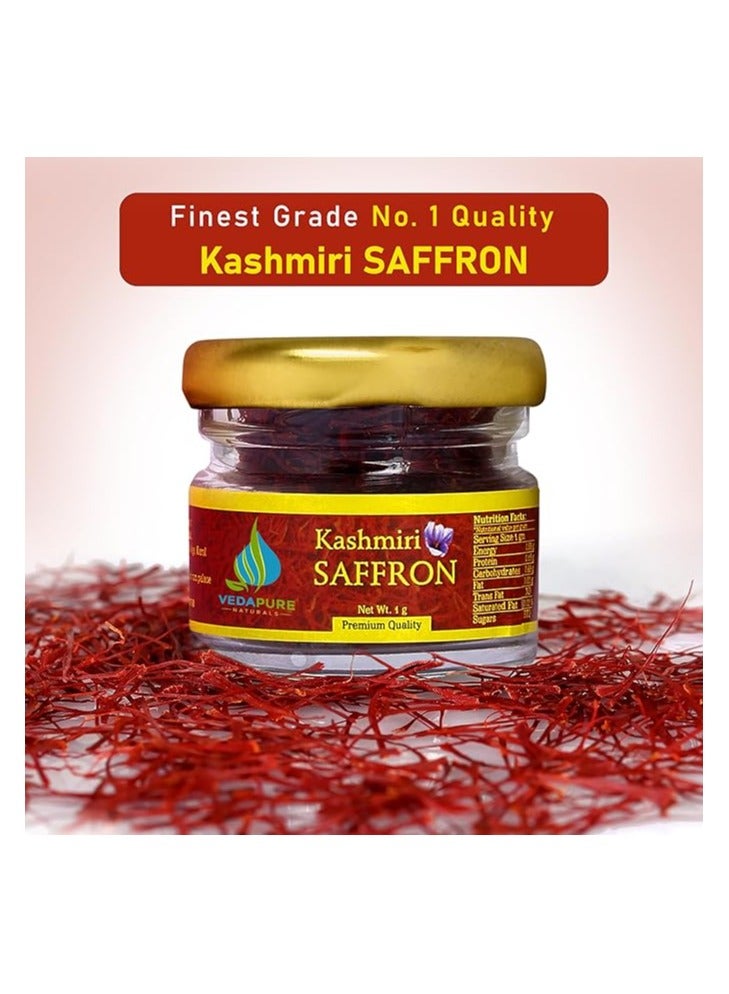 VEDAPURE Original Kashmiri Saffron - Image 3