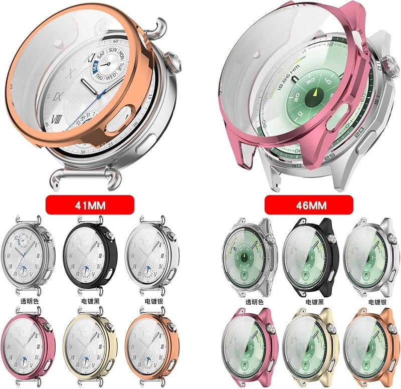 Shockproof Scratch Resistant Protective Cover Case For GT6 46mm Smartwatch Color A - Image 5
