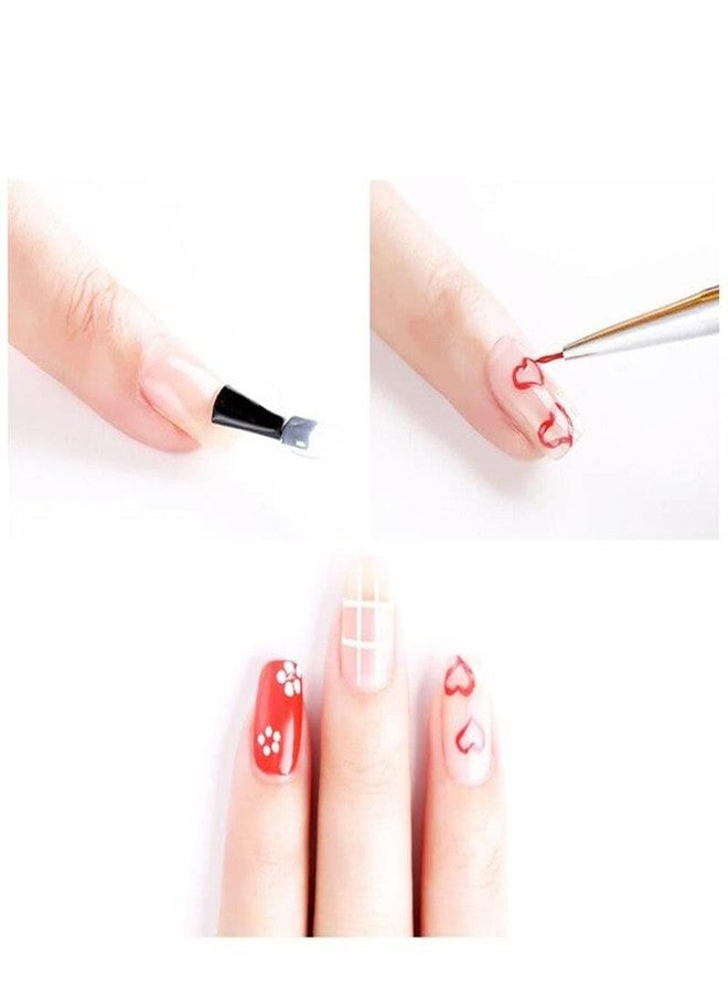 Scheibe 3 pcs of nail art detailing brush, 0-00-000 sizes - Image 2