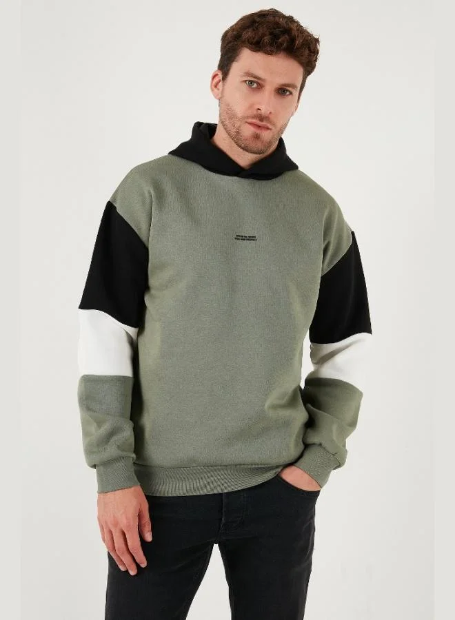 Buratti  Buratti Cotton Relaxed Fit Hooded Furry Inside Soft Raised 2-Pack Sweat Men's SWEAT 5905299S2 for Men | Best Price UAE