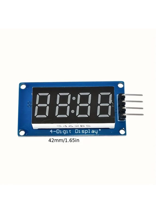 TM1637 2 قطعة وحدة عرض مكونة من 4 أرقام متوافقة مع Arduino Raspberry Pi - Image 2