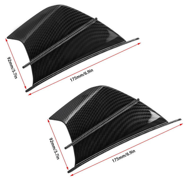Motorcycle Aerodynamic Winglets ABS Wing Spoiler Universal Modification Accessory - Image 4