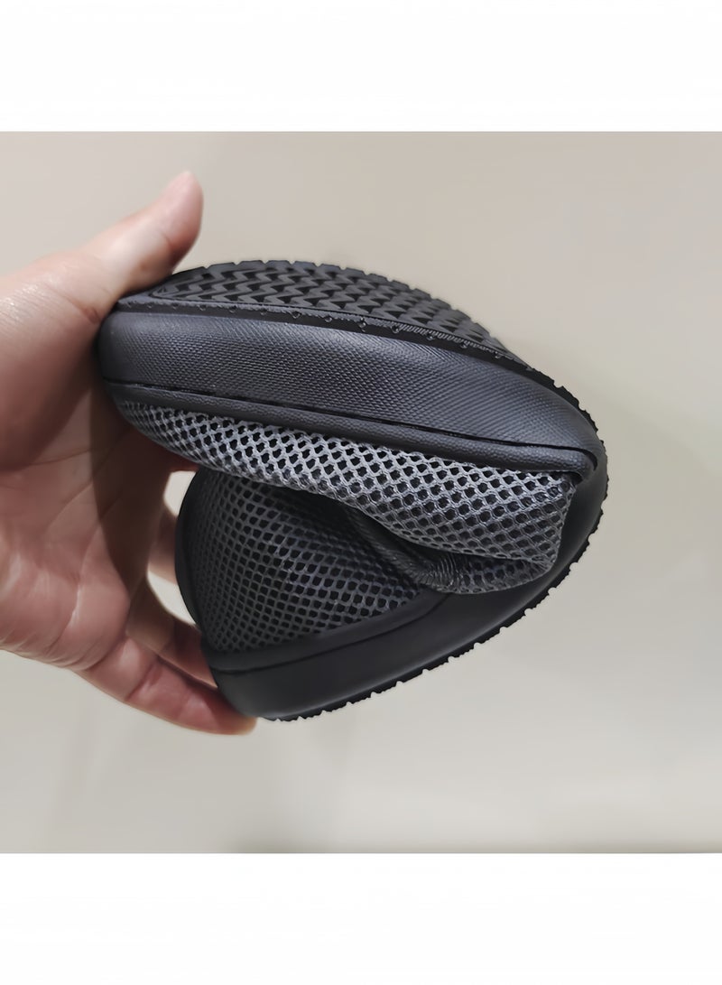 لغة أحذية لمرضى السكري، صنادل مفتوحة عند الأصابع بعرض واسع للغاية، شباشب وذمة التهاب المفاصل قابلة للتعديل لكبار السن - Image 4