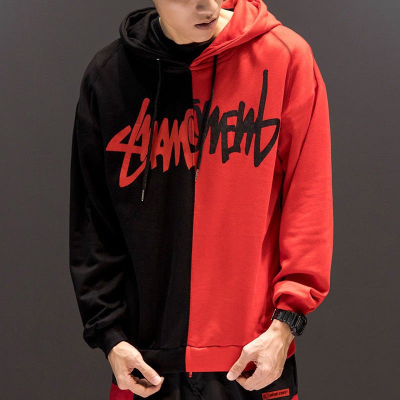 Men Casual Long Sleeve Hoodie Printed Sportswear Top - Image 4