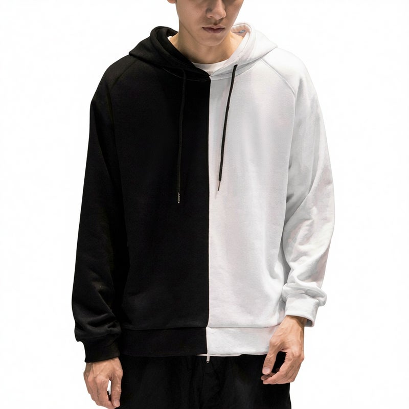 Men Casual Long Sleeve Hoodie Printed Sportswear Top - Image 2
