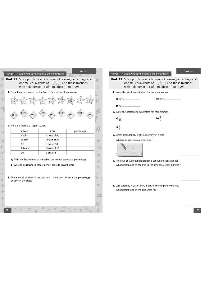 null - Collins Secure Year 5 Maths Pupil Resource Pack: A Primary Maths intervention programme - Image 1