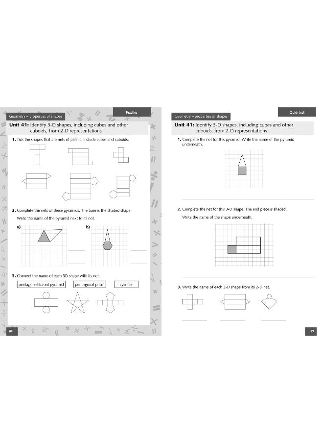 null - Collins Secure Year 5 Maths Pupil Resource Pack: A Primary Maths intervention programme - Image 1