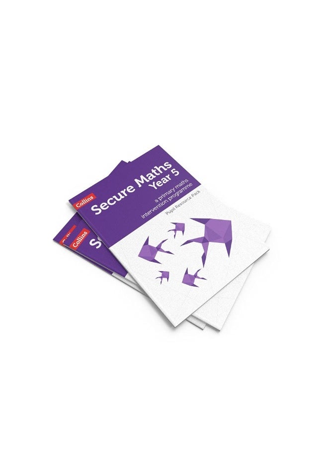 null - Collins Secure Year 5 Maths Pupil Resource Pack: A Primary Maths intervention programme - Image 1