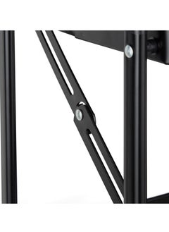 alimforyou Folding cart on wheels, 3 layers, height: 30.5 x 17.5 x 11.6 inches, 2 brakes  - Image 4
