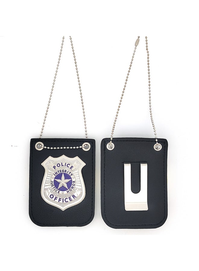 إسكدنيا لعبة أطفال الشرطة ملحقات صغيرة لشرطة ال ملحقات تنكرية شارة شرطة معدنية - اللون: ذهبي 1 - Image 5