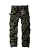 AKARMY Mens Camo Cargo Work Pants Cotton Military Army Casual Tactical Wild Combat Pants with 8 Pockets F 30x32 - Image 2