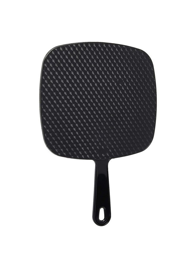 Diane Professional Quality Hand Mirrorhand Held Mirror With Handle Single Sided Vanity Makeup Mirror For Women Men Salon Barber Shaving And Travel Large 9 X 12.75 In Black - Image 4