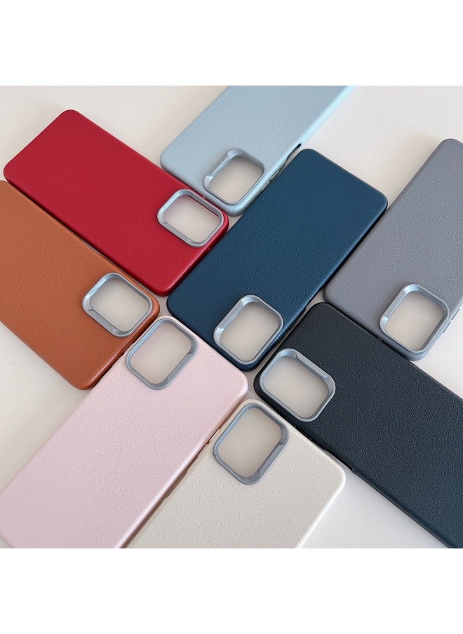 For Millet 15 Leather Mobile Phone Case Non-slip Tpu Can Be Painted Red Rice Note14 All-inclusive Lychee Pattern Soft Case-Color:Wine Red-Applicable Models:Redmi 14c-4g Abroad/redmi 14r-5g Domestic/redmi A3 Pro-4g Overseas/poco C75-4g Overseas