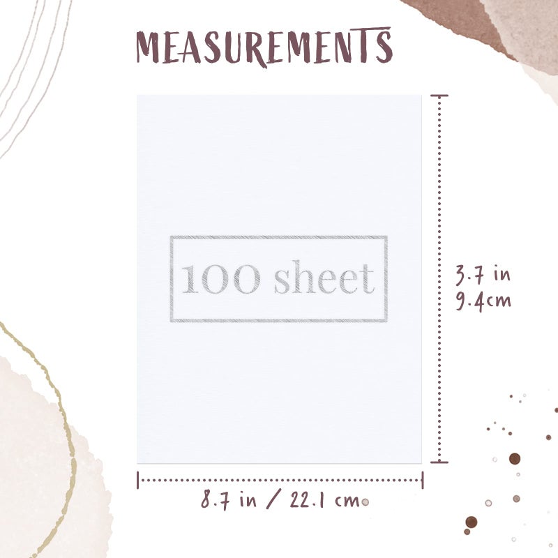 MATICAN Vellum Paper, 100-Sheet Transparent 8.5 x 11 Inches, 93 GSM Translucent Clear Paper for Sketching, Tracing, Printing, Scrapbooking - Image 4