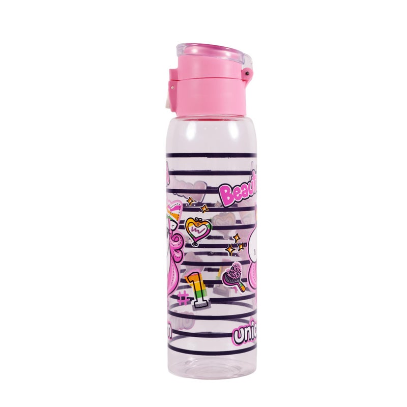 Herevin Water Bottle with Hanger in Special Polybag - 500 ml Capacity, Multicolor, Leak-Proof, BPA-Free, Made in Turkey (School, Gym, Sports, Outdoors), Pink - Image 2