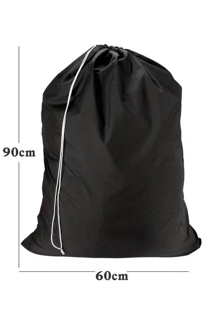 AceLuste 3PCS Laundry Bag, 90x60cm Extra Large Hamper Liner, Laundry Sacks with Drawstrings Heavy Duty Dirty Clothes Storage Bag for Laundry Home Dorm (Blue/Black/Gray, Tear-Resistant) - Image 2