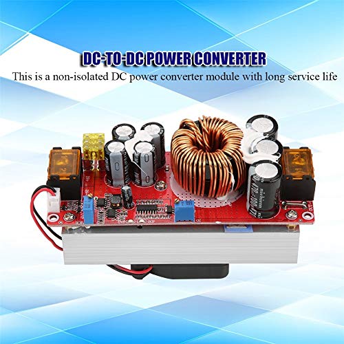Jadeshay 1500W DC-DC Boost Converter 10-60V to 12-97V Step Up Voltage Regulator Module - 30A CC CV Power Supply for Solar LED Charging, Non-Isolated High Efficiency - Image 3