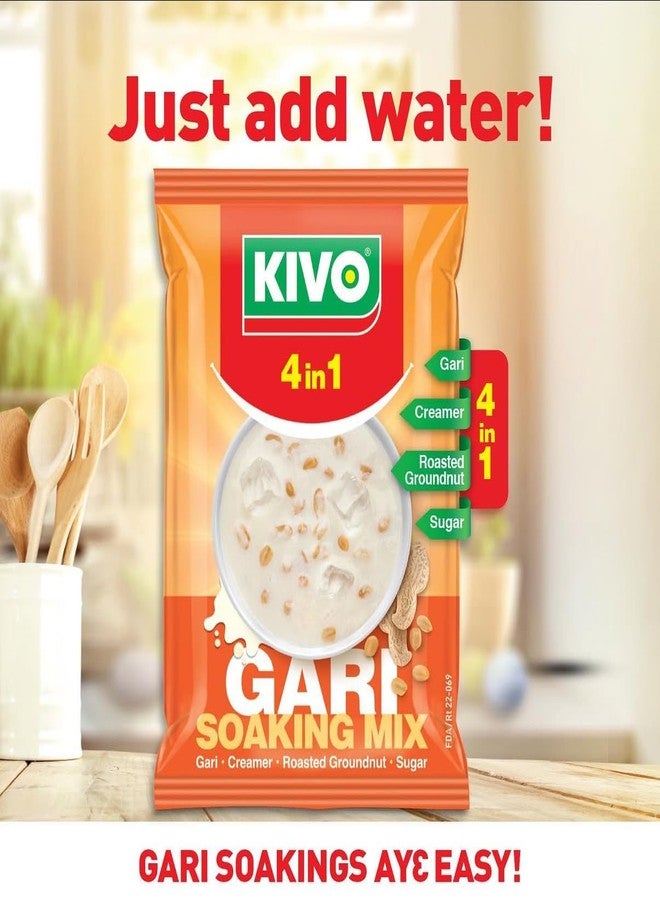 مزيج نقع غاري 4 في 1 من KIVO، 125 غرام، عبوة من 10 قطع - Image 5