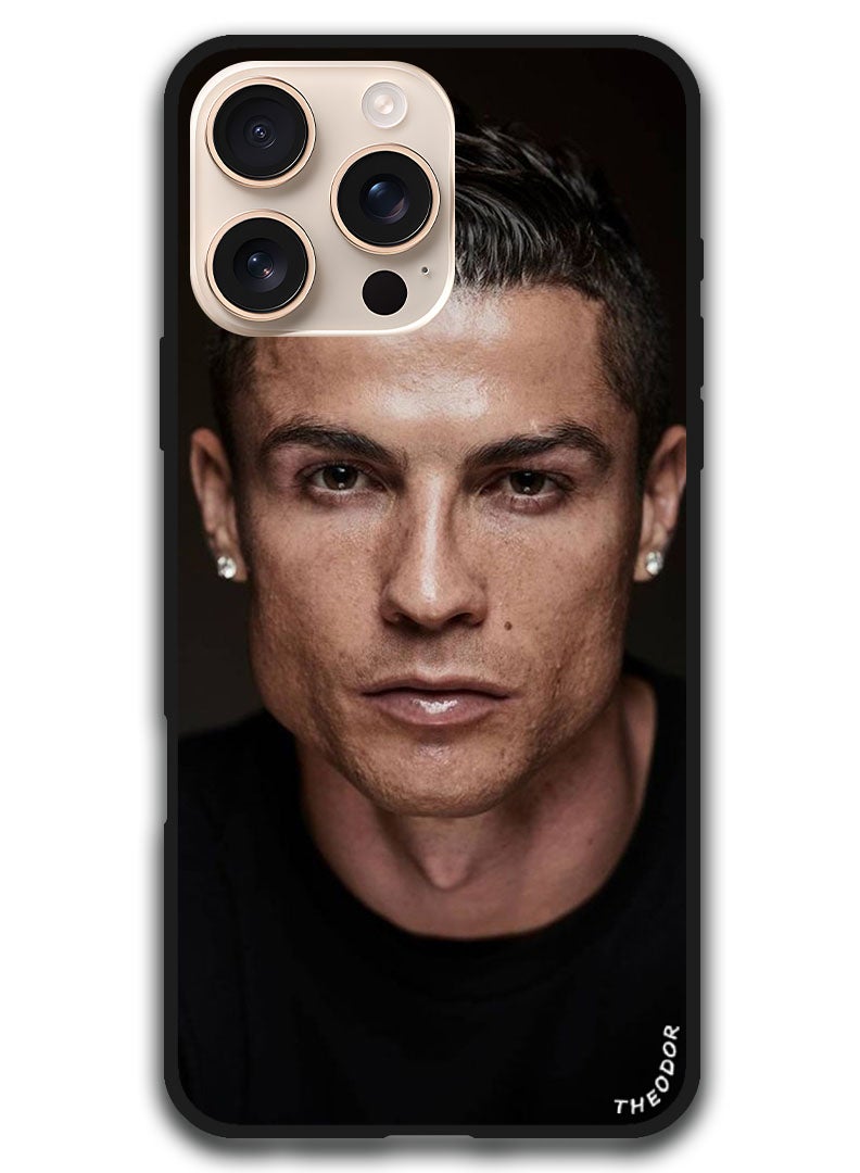 Theodor Protective Case Anti Scratch Shock Proof Bumper Cover For iPhone 16 Pro (6.3)-inch Ronaldo (2) - Image 1
