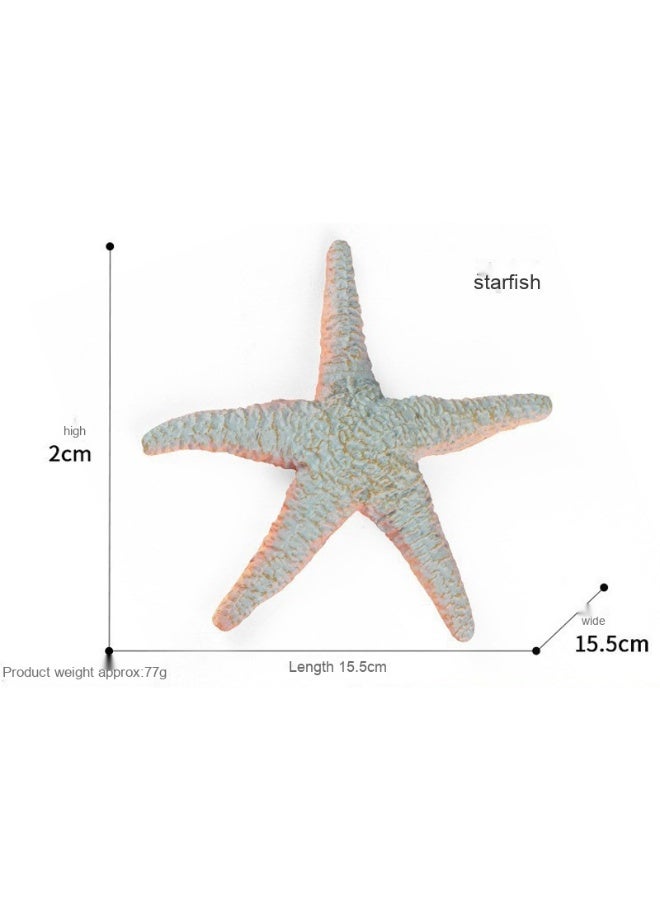 نيبمينينت نموذج حيوانات تعليمي للأطفال - نجمة البحر البحرية الواقعية