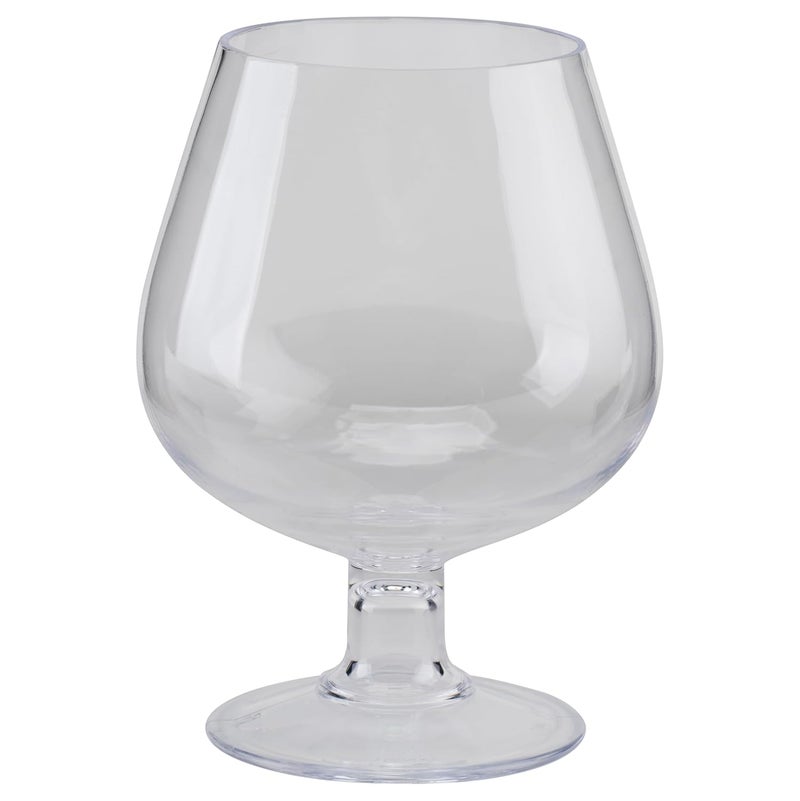 Get G.E.T. BRA-2-PC-CL-EC 16 oz. Plastic Brandy Glasses, Break Resistant Dishwasher Safe Polycarbonate (Pack of 4), Medium - Image 3
